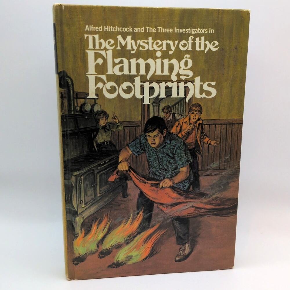 VTG Alfred Hitchcock 3 Investigators The Mystery of the Flaming Footprints HC 71